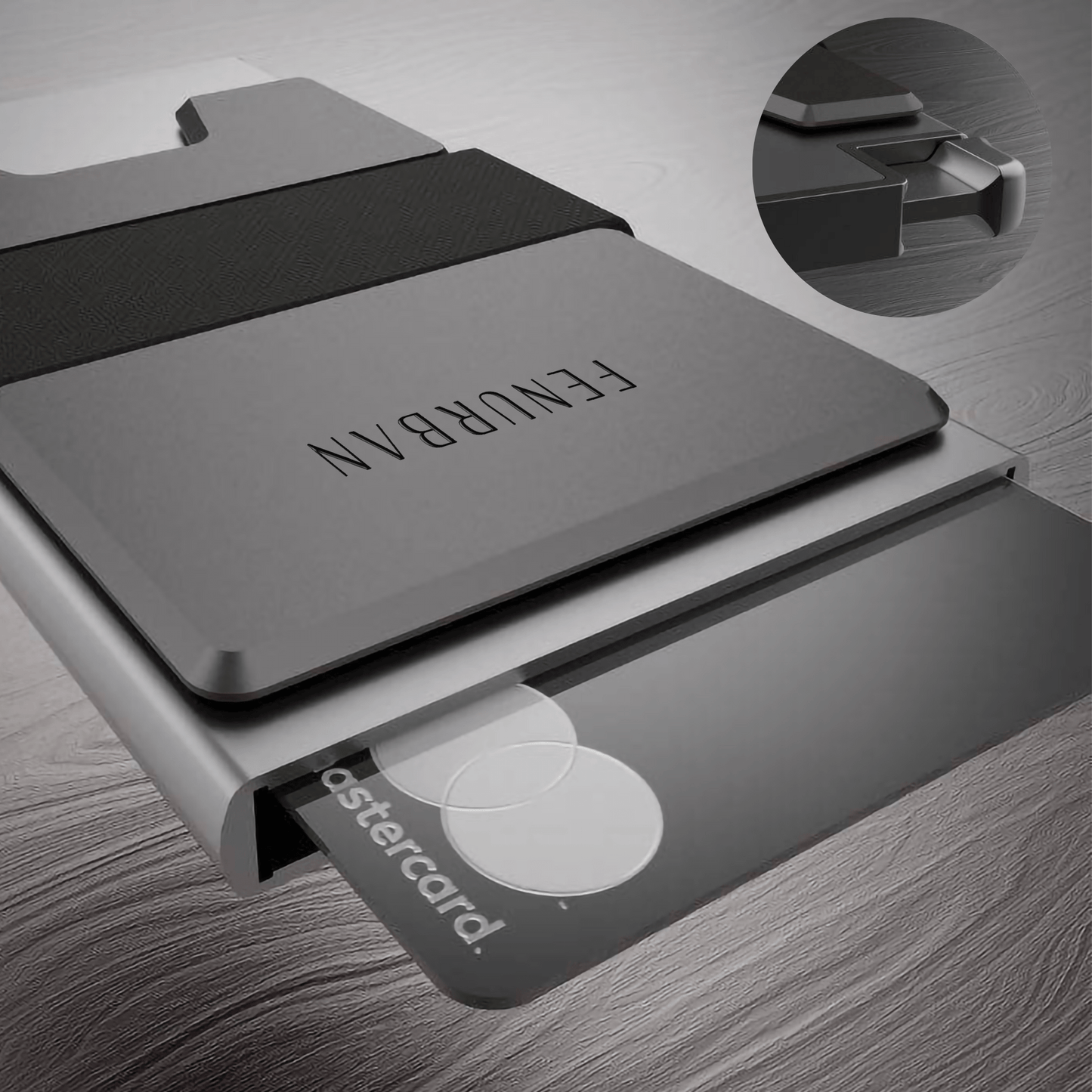 Carter - Smart and Secure Cardholder with RFID Blocking