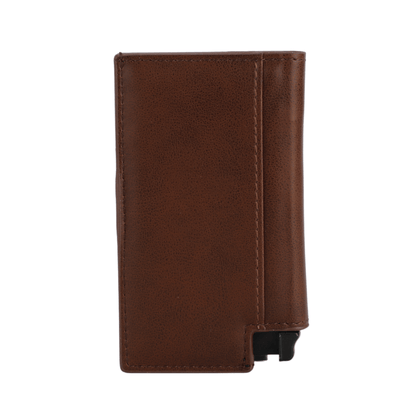 Wallace - Smart and Secure Leather Wallet with RFID Blocking