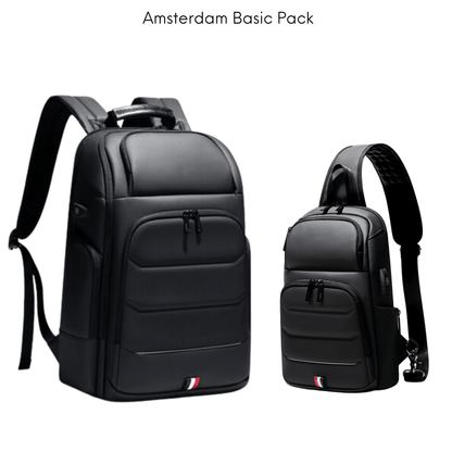 Amsterdam Pack Set Backpack and Shoulder Bag