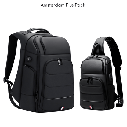 Amsterdam Pack Set Backpack and Shoulder Bag