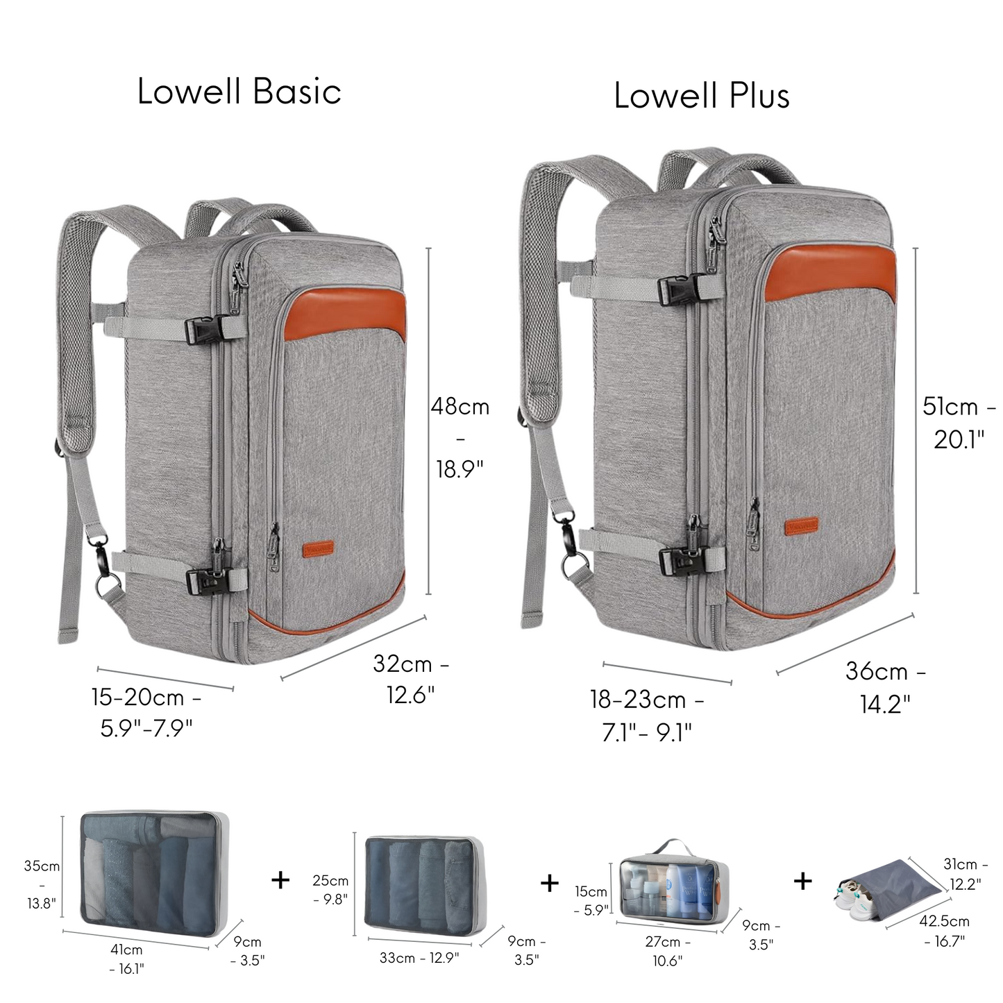 Lowell - Practical and Organized Backpack