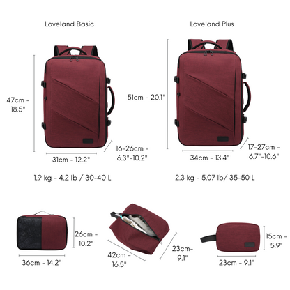 Loveland - Practical and Organized Backpack